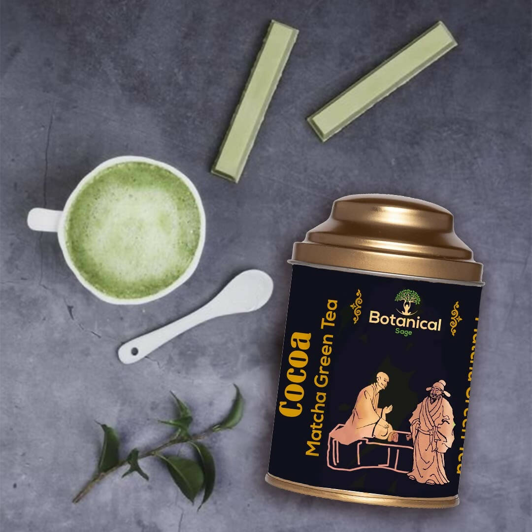 Botanical Sage Cocoa Matcha Green Tea - Distacart