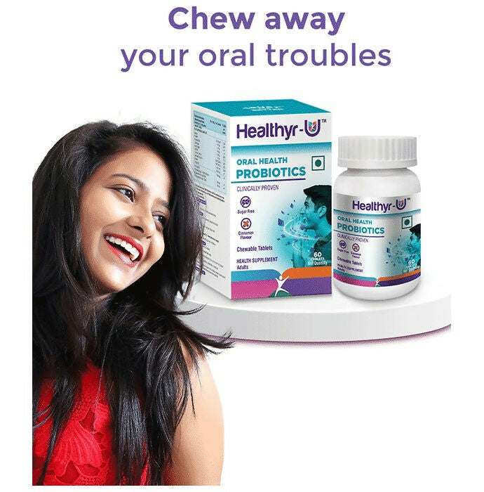 Healthyr-U Oral Health Probiotics Tablets - Distacart