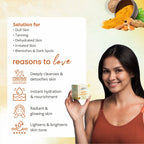 Globus Naturals Brightening Ubtan 6 Step Facial Kit - Distacart