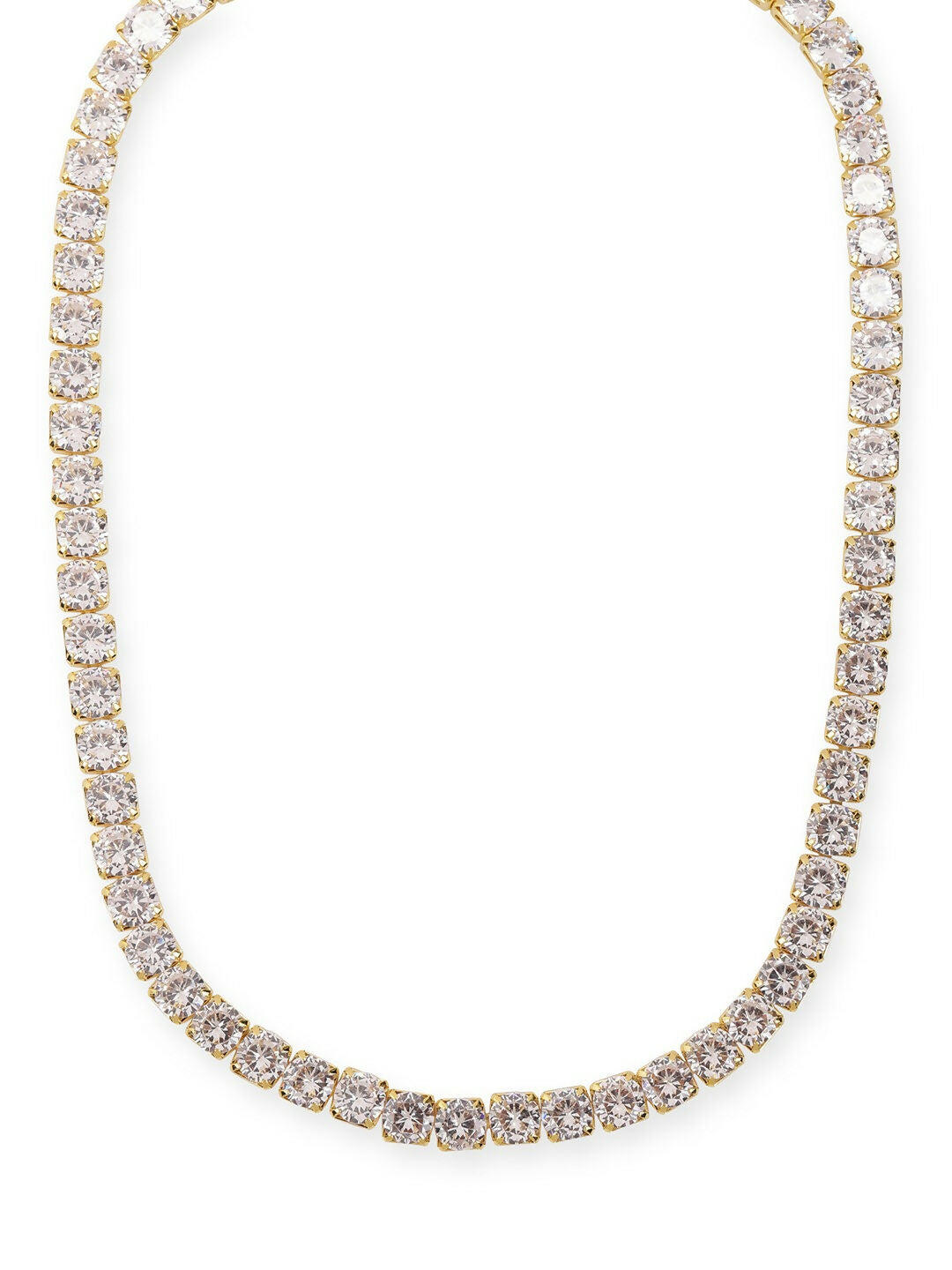 Tennis Diamond Neckpiece- Ruby Raang