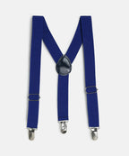 Manet Boys Solid Suspenders - Dark Blue