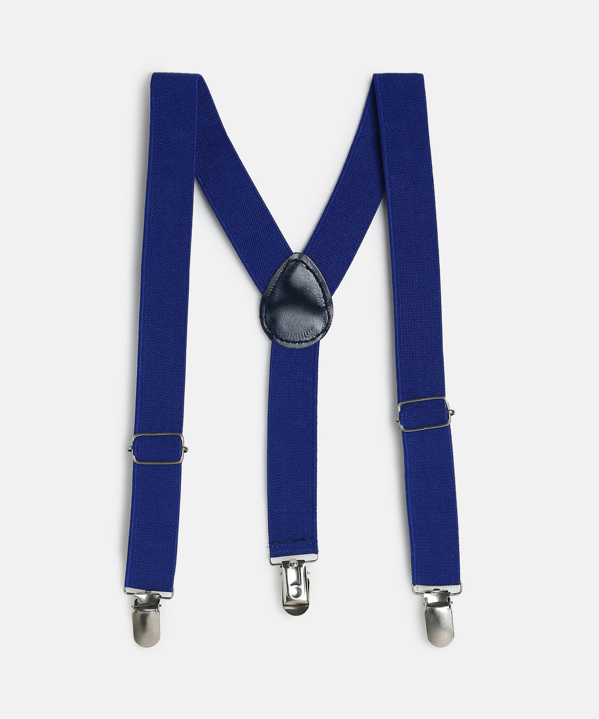 Manet Boys Solid Suspenders - Dark Blue