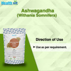 Healthvit Natural Ashwagandha Powder - Distacart