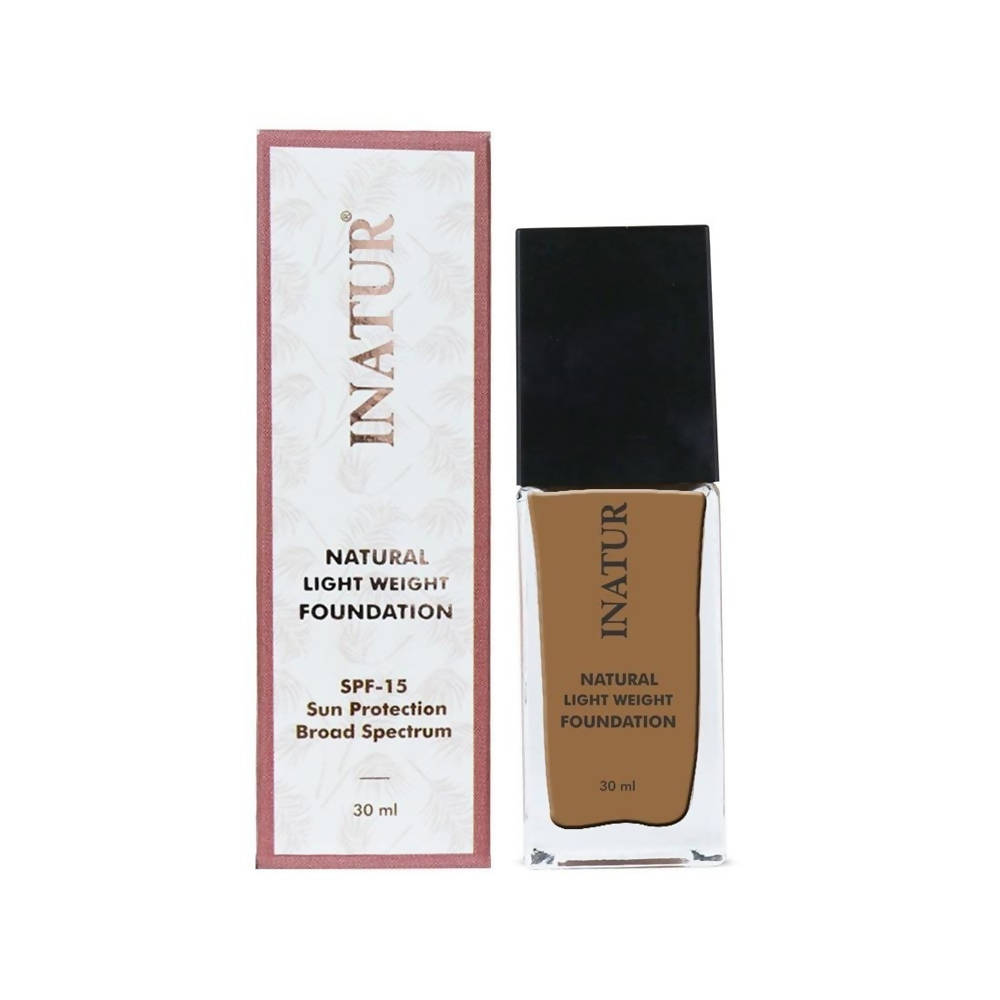 Inatur Natural Light Weight Foundation - Mocha