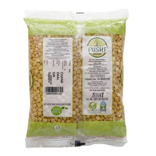 Pusht Organic Chana Dal (Split Bengal Gram Dal) - Distacart