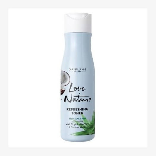 Oriflame Love Nature Refreshing Toner with Organic Aloe Vera & Coconut Water