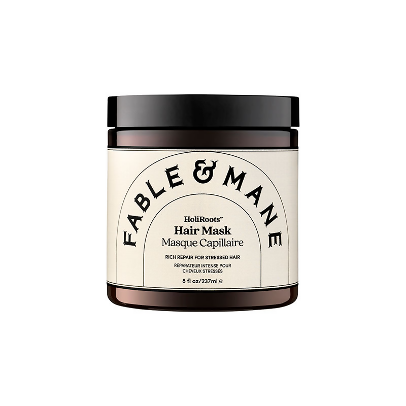 Fable & Mane HoliRoots Repairing Hair Mask For Damaged Hair With Mango Butter Banana & Coconut Cream
