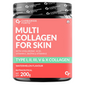 Carbamide Forte Multi Collagen For Skin Type I, II, III, V & X Powder - Watermelon