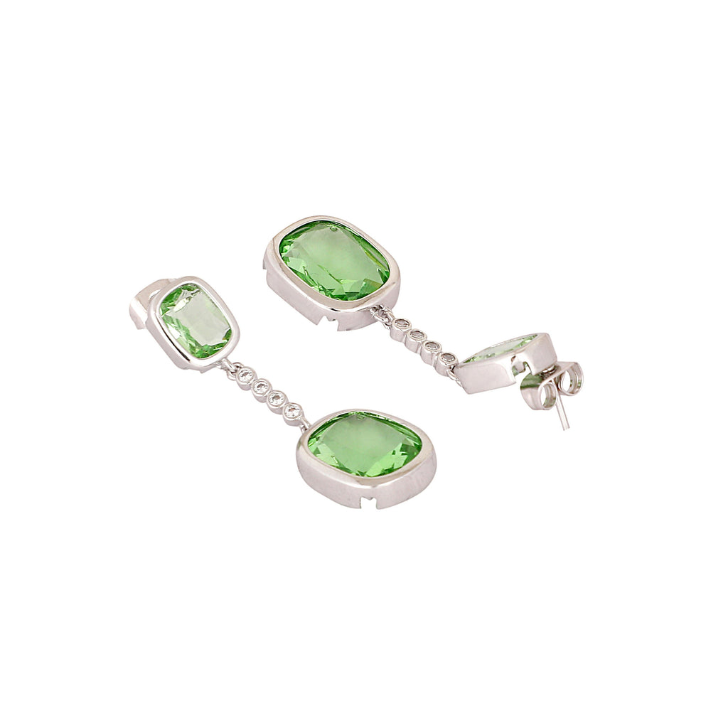 Nuyug Green Luxe Cascades Anti Tarnish Earrings - Distacart