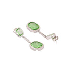 Nuyug Green Luxe Cascades Anti Tarnish Earrings - Distacart