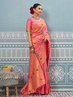 Shree Shyam Fashion Gajari Silk Saree - Distacart