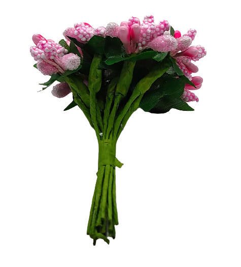 Baby Pink Artificial Flower Pollens