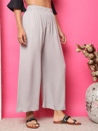 TAG 7 Women High Rise Flared Palazzos