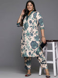 Ahalyaa Women's Traditional wear Kurta Set - Tan