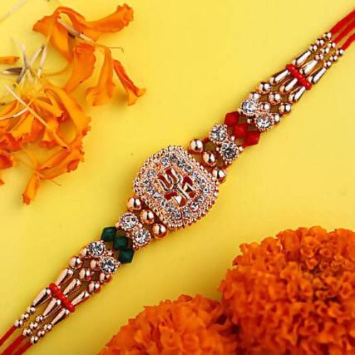 Holy Shiva Rakhi and Kaju Katli Box