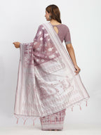 Shree Shyam Fashion Linen Cotton Sea Green Saree - Distacart