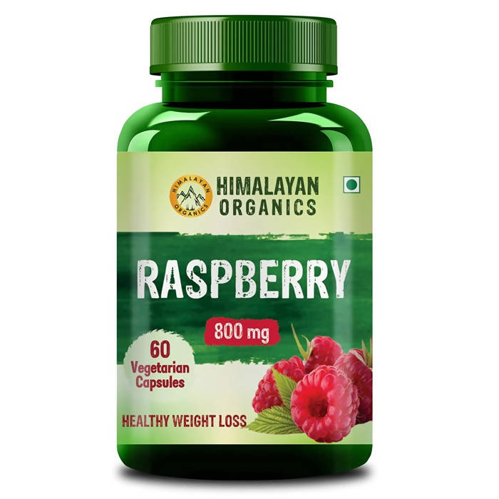 Himalayan Organics Raspberry 800 mg Vegetarian Capsules