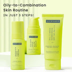 Hyphen By Kriti Sanon Daily Face Care Regime Combo - Oily & Combination Skin, with Glow Serum, Moisturizer & Sunscreen - Distacart