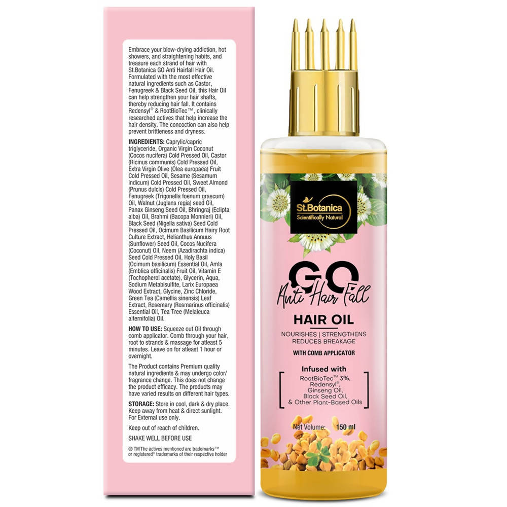 St.Botanica GO Anti Hair Fall Hair Oil