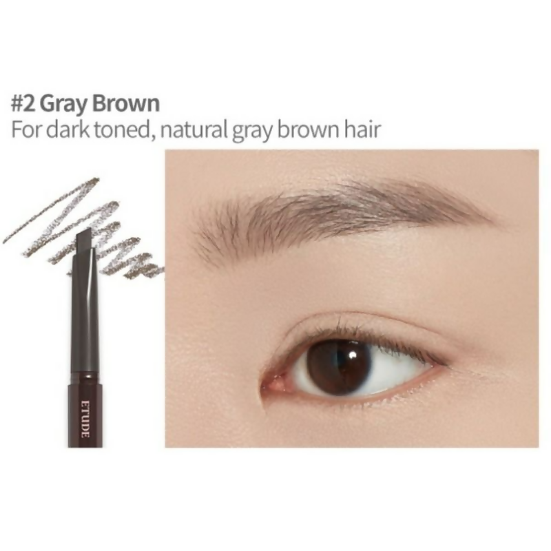 Etude House Drawing Eyebrow - 02 Gray Brown - Distacart