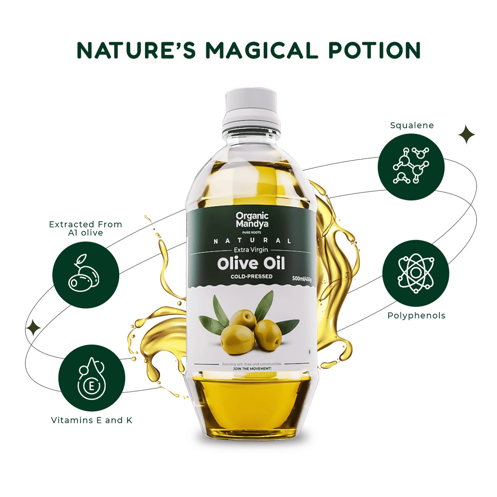 Organic Mandya Cold Pressed - Olive Oil - Distacart
