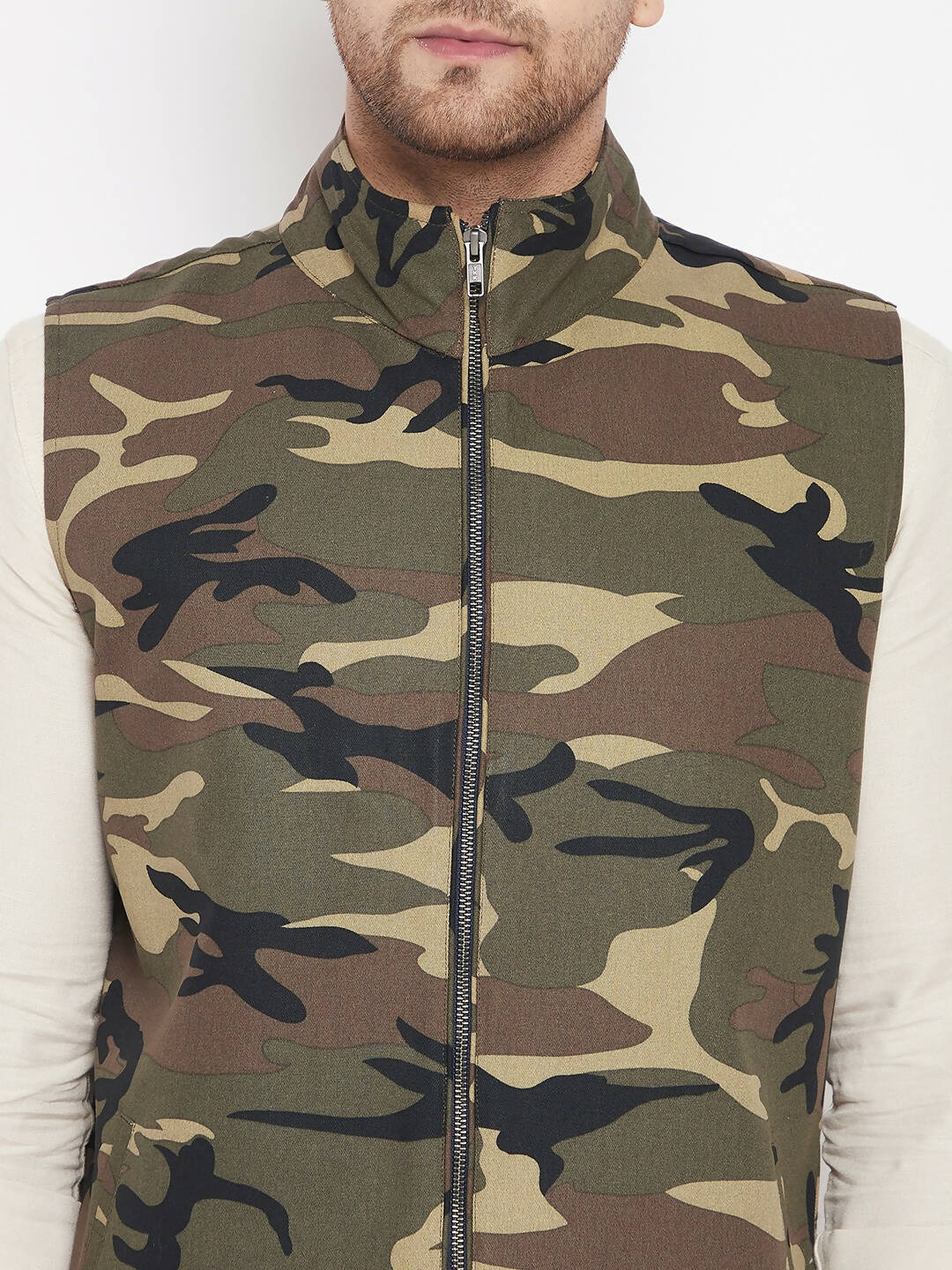Even Apparels Multi Cotton Men Woven Nehru Jacket - Distacart