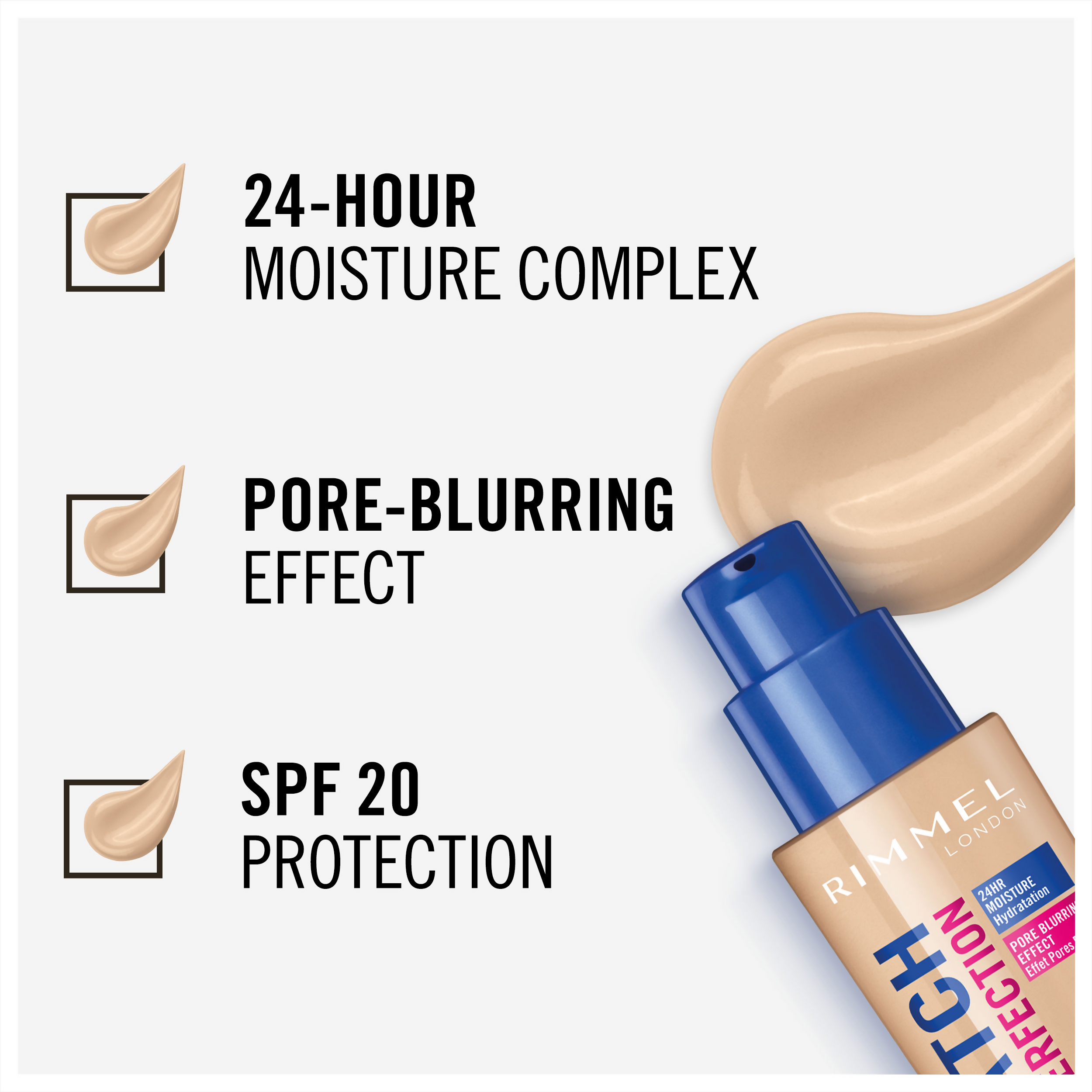 Rimmel London Match Perfection Foundation - Ivory