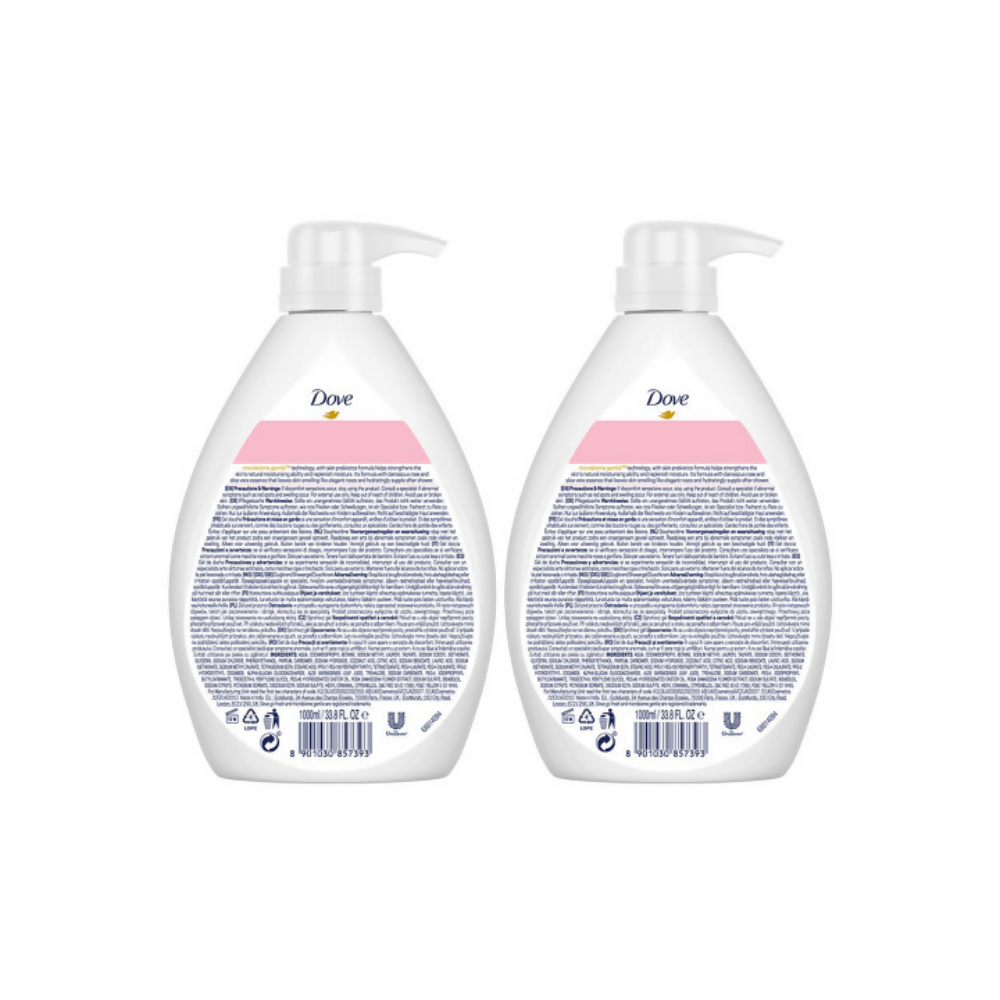 Dove Body Wash- Soothing Rose & Aloe Vera Body