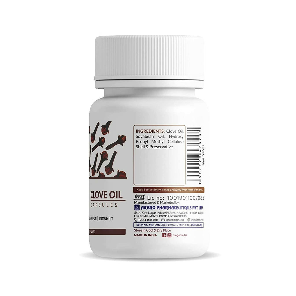 Ningen Clove Oil Capsules - Distacart