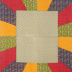 Vamika Printed Cotton Red & Multicolor Bedsheet With Pillow Covers (LEOC_CHOK_R)