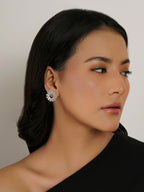 stone stud (white) - Ruby Raang - Distacart