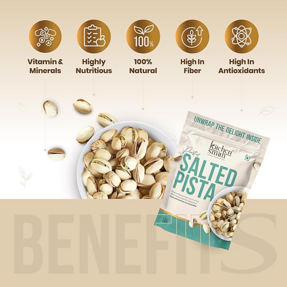 Kitchen Smith Salted Roasted Pista - Distacart