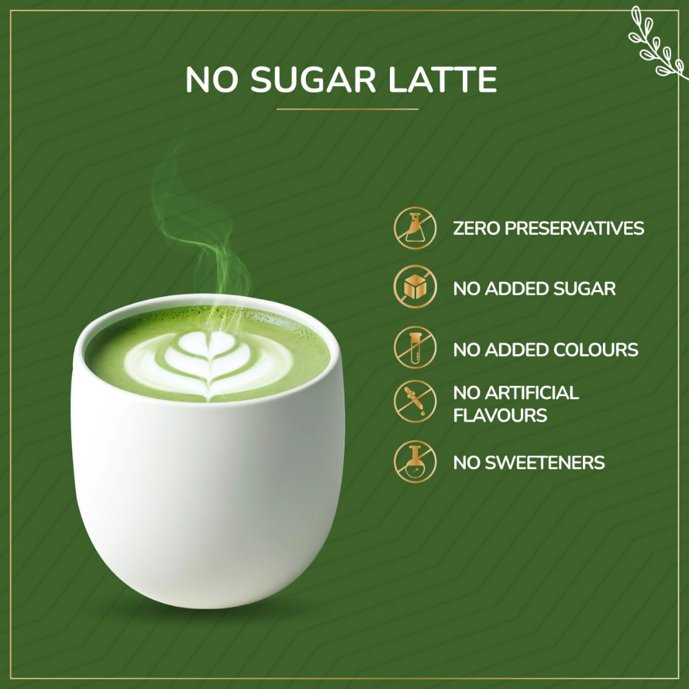 TeaFit Ceremonial No Sugar Instant Matcha Latte Premix - Distacart