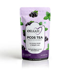 Oraah PCOS PCOD Basil with Black Currant Tea packaging