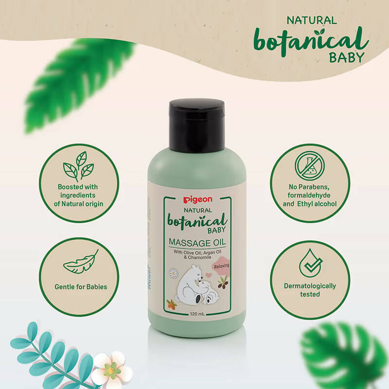 Pigeon Natural Botanical Baby Massage Oil