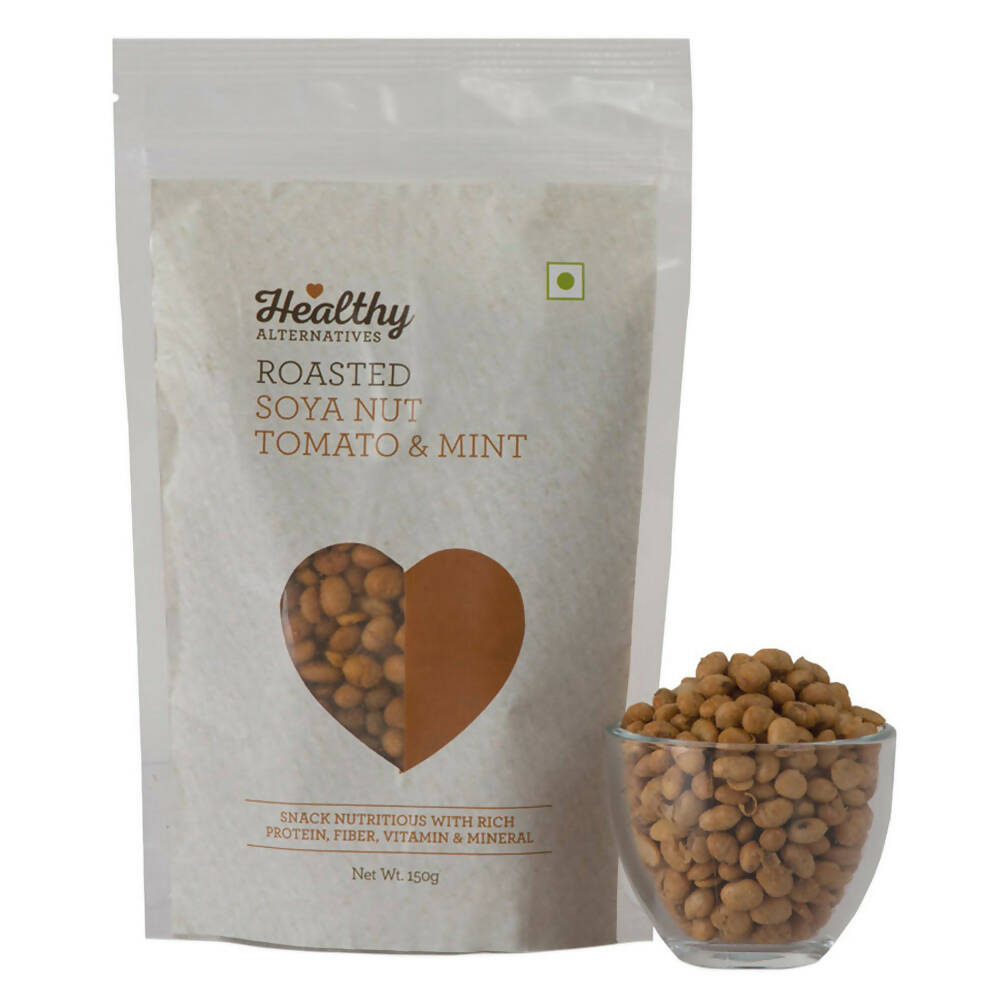 Healthy Alternatives Roasted Soya Nut with Tomato & Mint