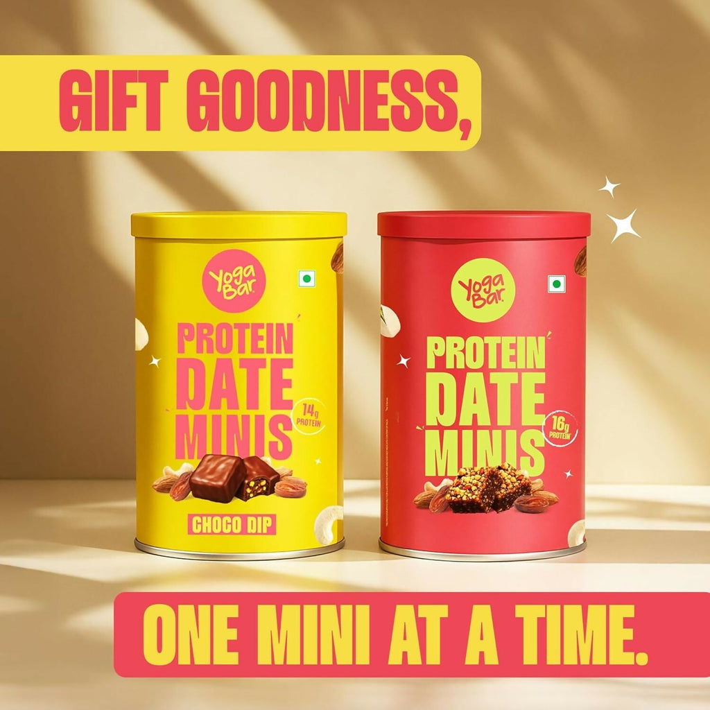 Yoga Bar Protein Date Minis Bites Choco Dip - Distacart