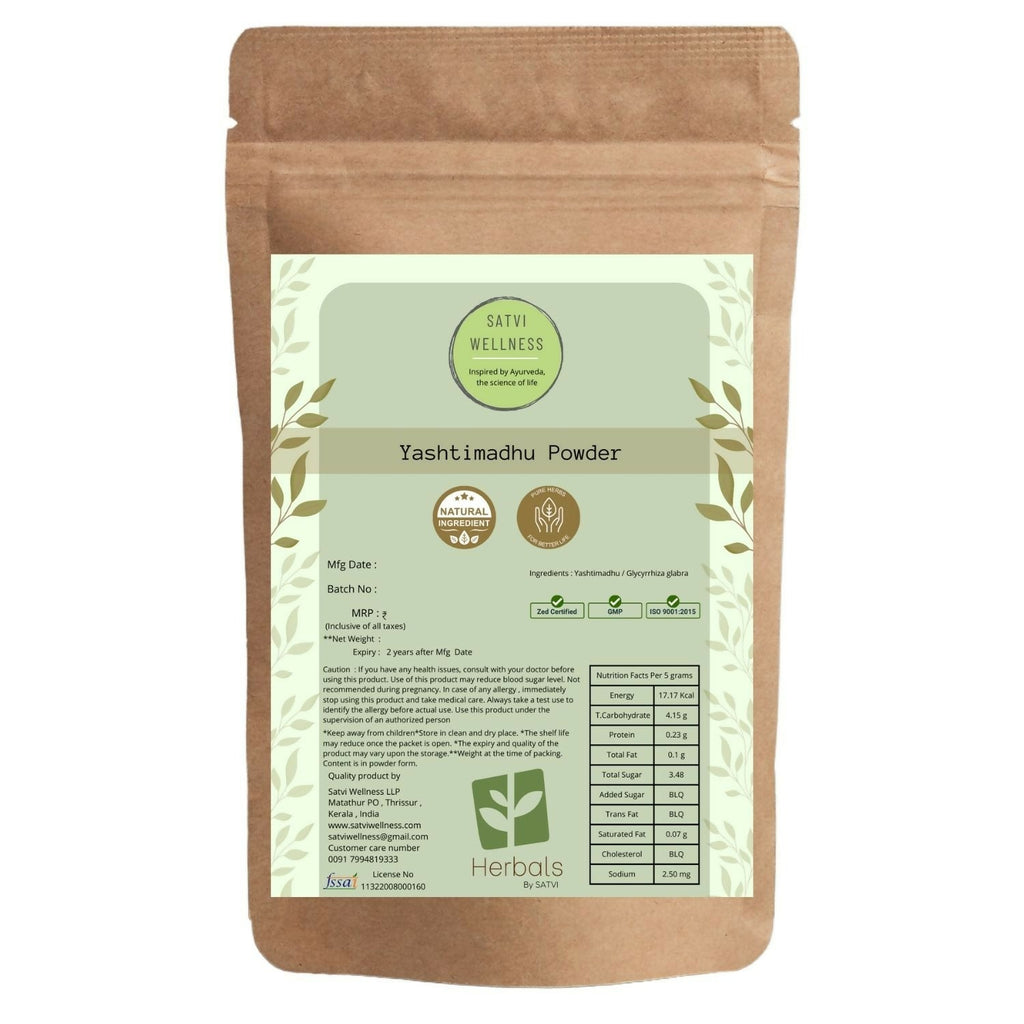 Satvi Wellness Yashtimadhu Powder - Distacart