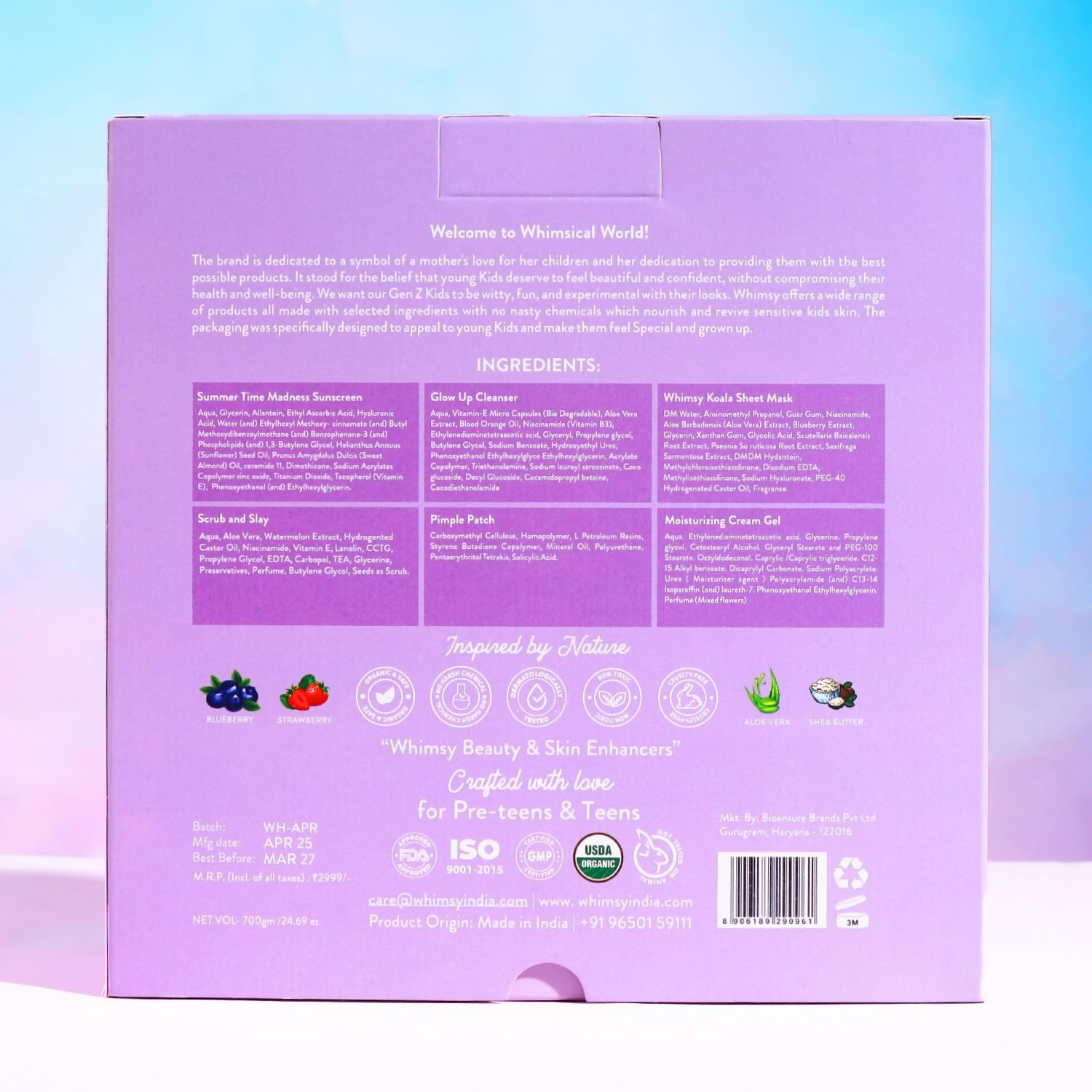 Whimsy Beauty Glowing Skin Essentials Kit