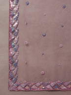 House of Panchhi CORAL Net Sequinse Work Lehenga & Blouse, Dupatta