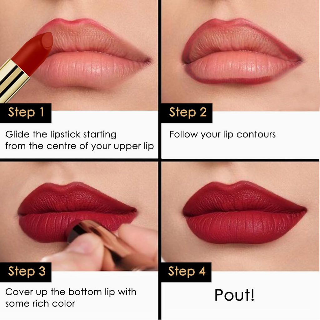 Good Vibes HydraGlow Creme Lipstick - Party Red