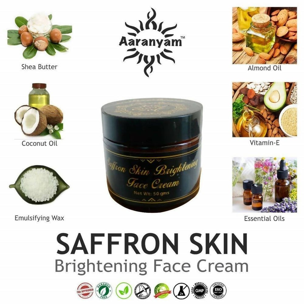 Aaranyam Saffron Skin Brightening Face Cream