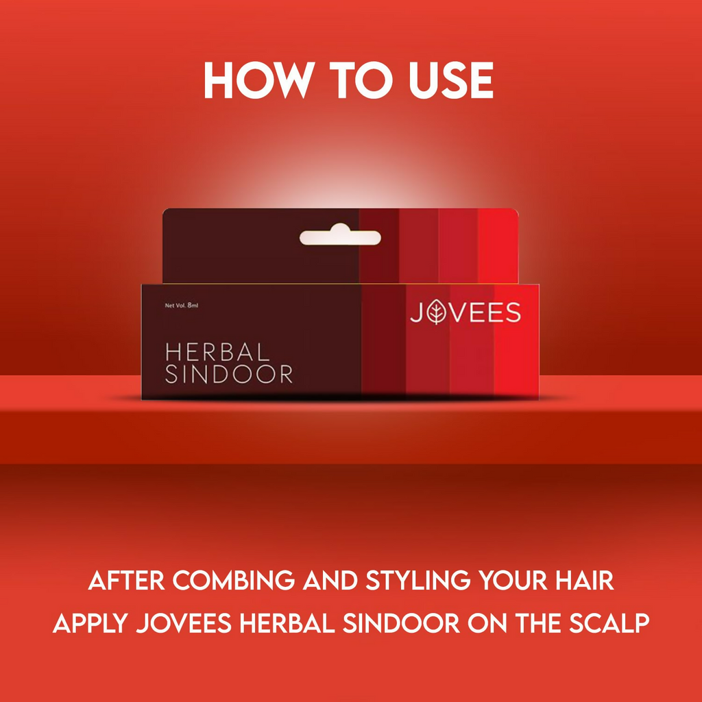 Jovees Sindoor Maroon Rich Color Quick Drying, Long Lasting - Distacart