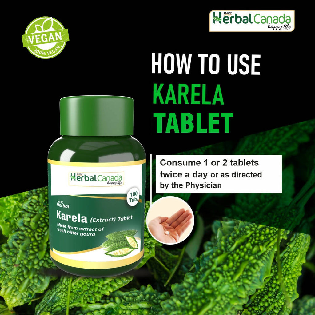 Herbal Canada Karela Tablets - Distacart