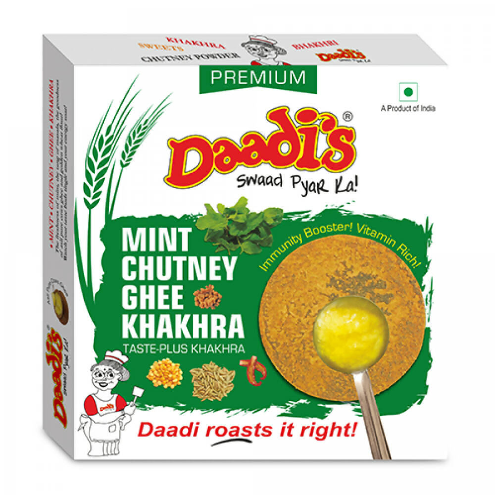 Daadi's Mint Chutney Ghee Khakhra