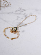 Kundan Hand Harness (gold) - Ruby Raang - Distacart