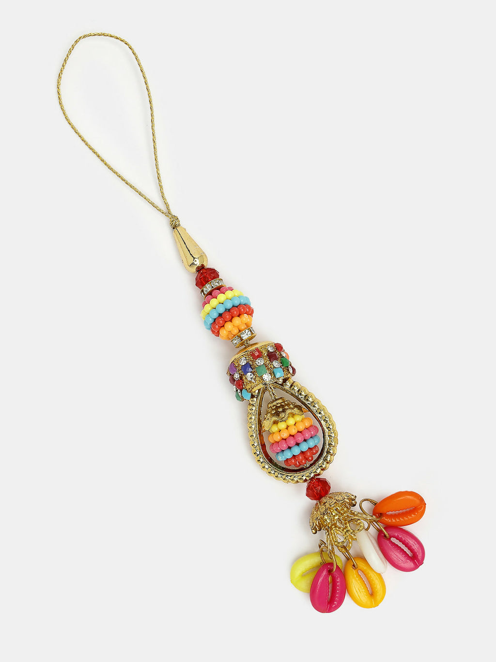 NVR Women & Men Set of 2 Multicolor Artificial beads Bhaiya Bhabhi Rakhi With Roli Chawal - Distacart