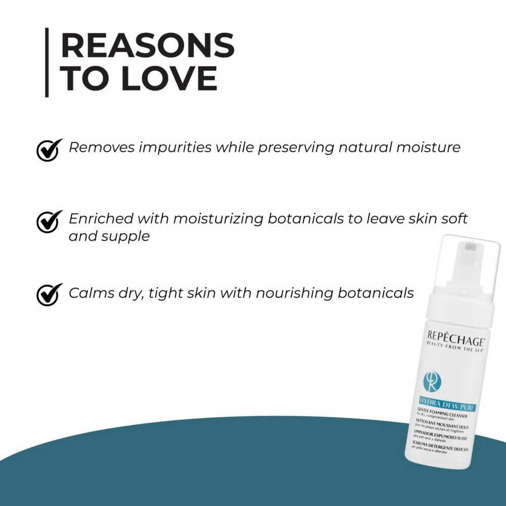 Repechage Hydra Dew Pure Gentle Foaming Cleanser