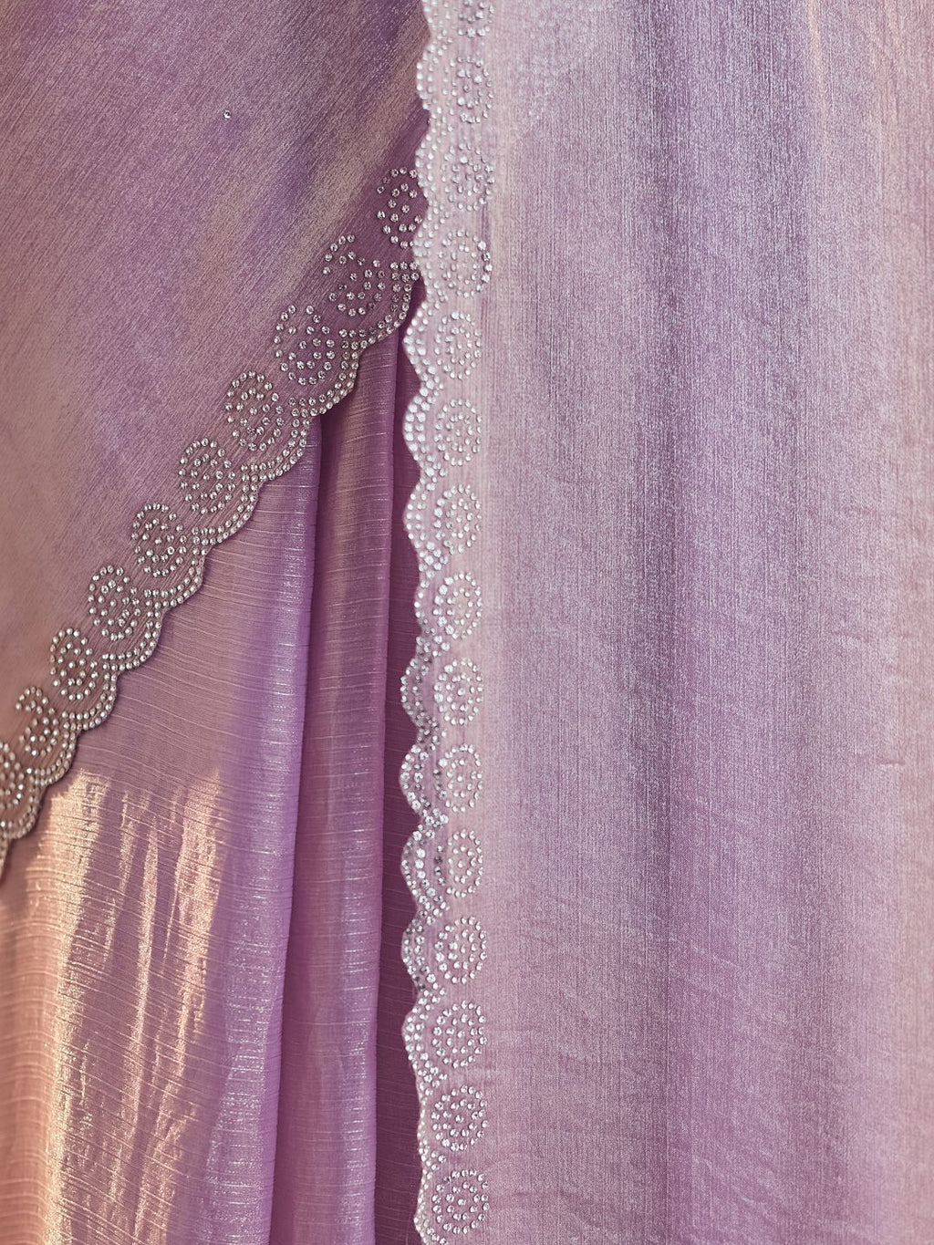 kasee Beads and Stones Silk Blend Saree - Distacart