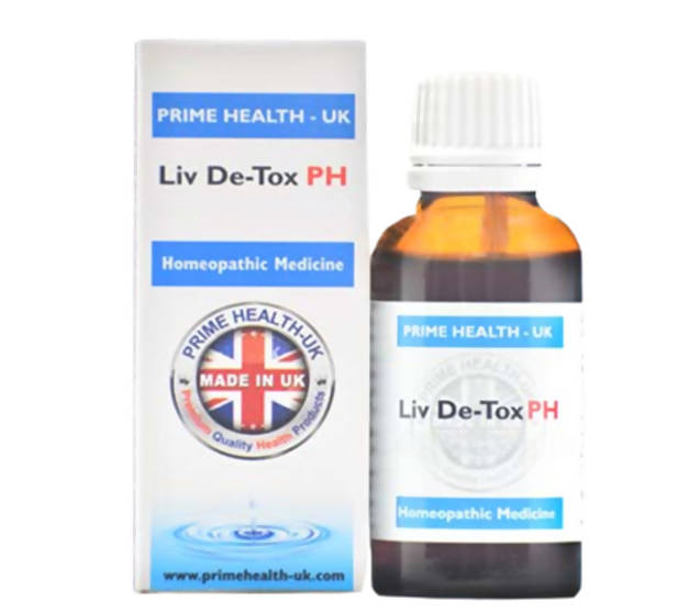 Prime Health Homeopathic Liv De-Tox PH Drops - Distacart